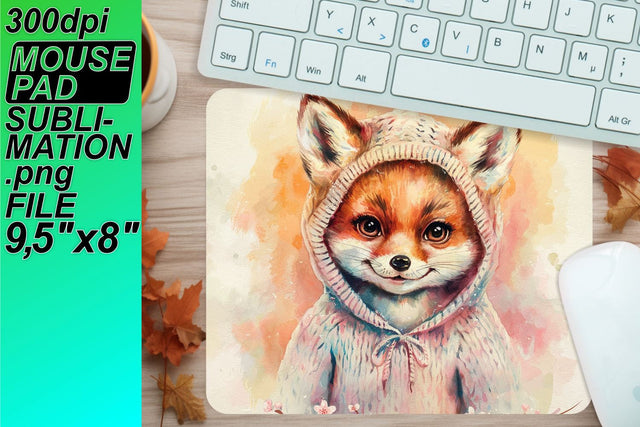 Create stunning mouse pads, perfect for gifting! , Animals Sublimation HoodArtCraft 