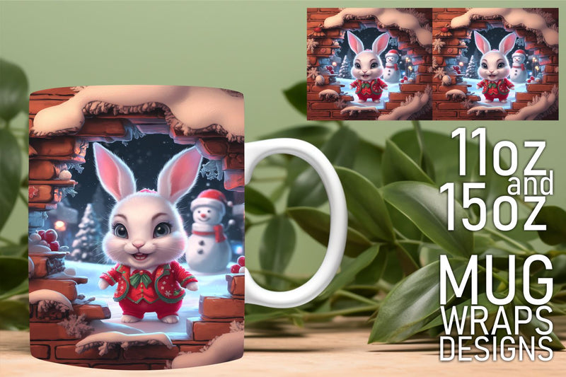 Create stunning mug wraps, perfect for 11oz and 15oz! , Xmas Sublimation HoodArtCraft 