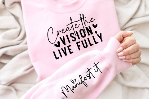 Create the Vision live fully SVG Sleeve Design SVG Designangry 