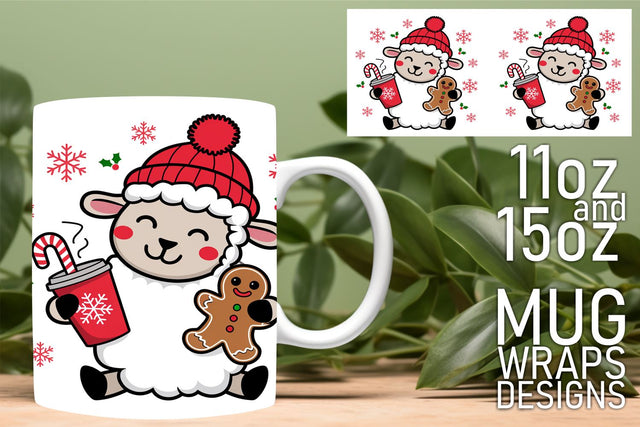 Create unique gifts, stunning PNG wraps for mugs! , Christmas Sublimation HoodArtCraft 