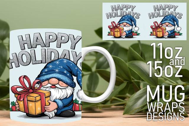 Create unique mug gifts, beautiful templates for every occasion! , Gnomes Sublimation HoodArtCraft 