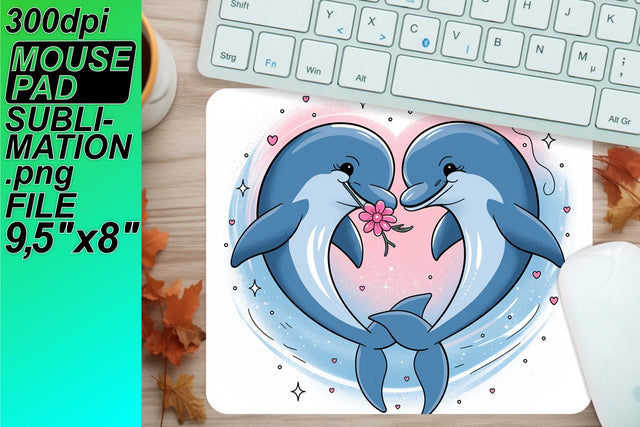 Create vibrant mouse desk mats, enhance your decor! , Valentines Sublimation HoodArtCraft 