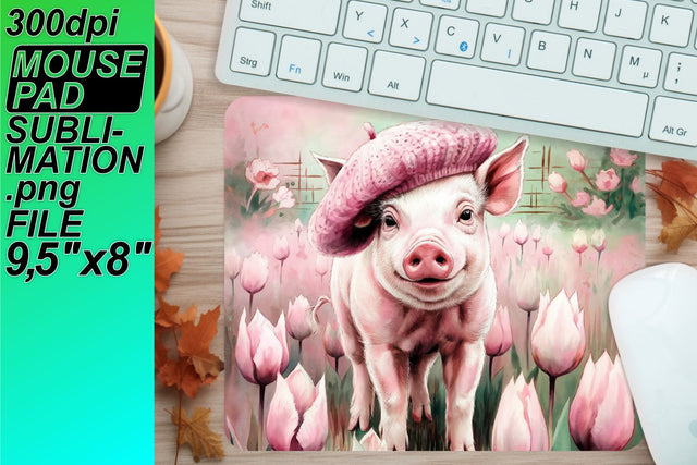 Create vibrant mouse pads, perfect for home or office! , Animals Sublimation HoodArtCraft 