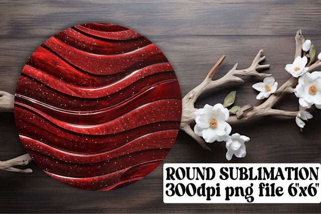 Create with Keychain and Coaster: Glitter Sublimation Sublimation afrosvg 