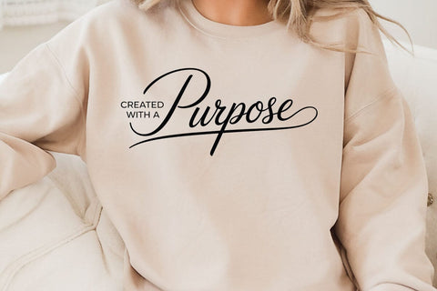 Created With A Purpose SVG Angelina750 
