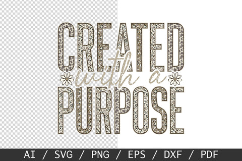 Created with a Purpose SVG, Camo Christian SVG PNG SVG SVG Studio 