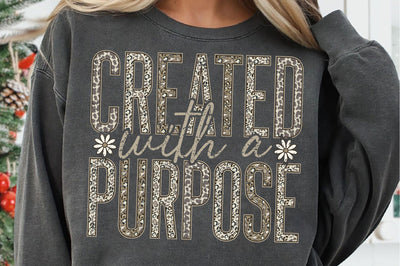 Created with a Purpose SVG, Camo Christian SVG PNG SVG SVG Studio 
