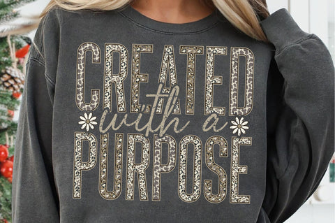 Created with a Purpose SVG, Camo Christian SVG PNG SVG SVG Studio 