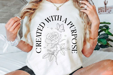 Created With A Purpose SVG Design SVG Regulrcrative 