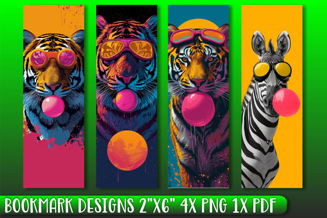 Creative Bubble Gum Animal Art Sublimation afrosvg 