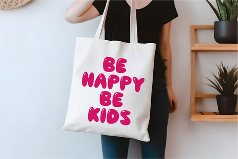 Creative Children - Cute Bubble Font Font Masyafi Studio 