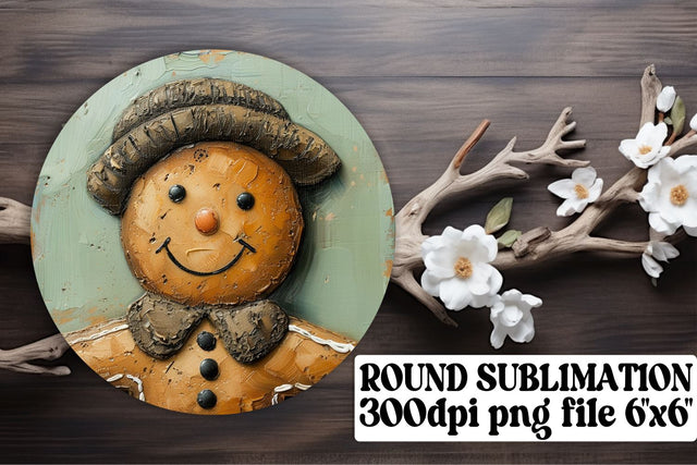 Creative circle PNG files for keychains, sublimation-friendly! , Christmas Sublimation afrosvg 