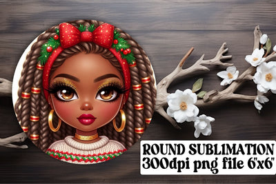 Creative circle PNG files, ideal for stylish keychain designs! , Love Girl Sublimation afrosvg 