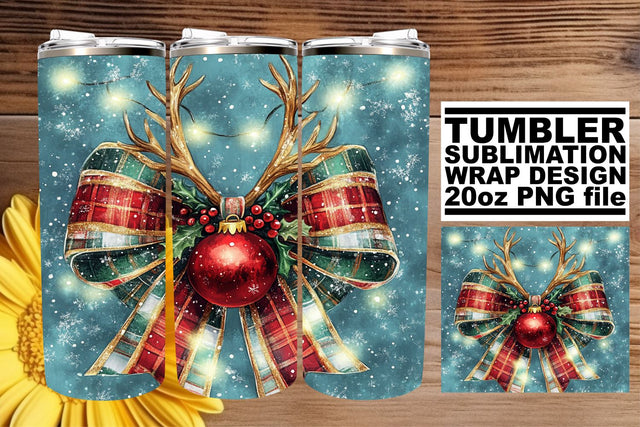 Creative designs wrap, ideal for your next project! , Christmas Bow Sublimation afrosvg 