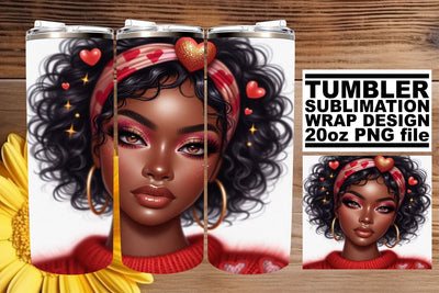 Creative designs wrap, ideal for your next project! , Love Girl Sublimation afrosvg 