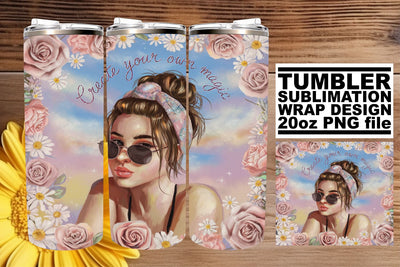 Creative designs wrap, ideal for your next project! , Woman Sublimation afrosvg 