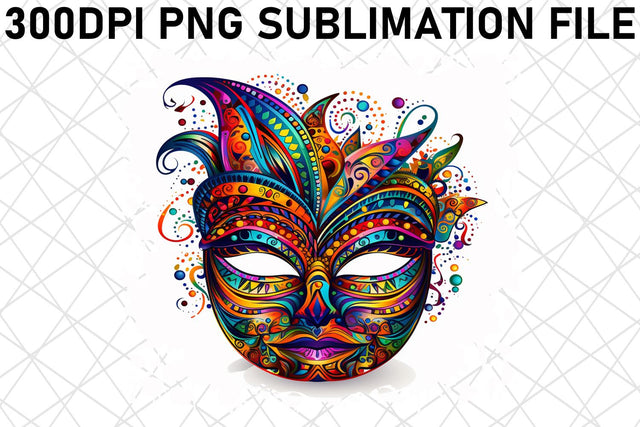 Creative Exploration: Mardi Gras Theme Sublimation Designs Sublimation afrosvg 