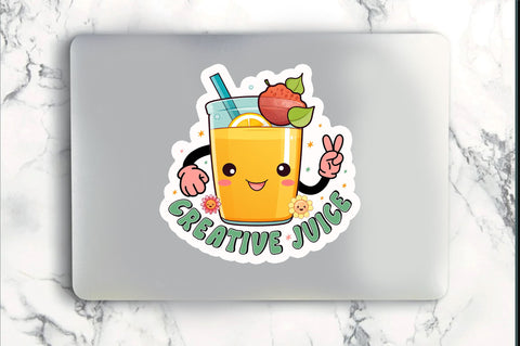 Creative juice Sticker Design Sublimation Regulrcrative 
