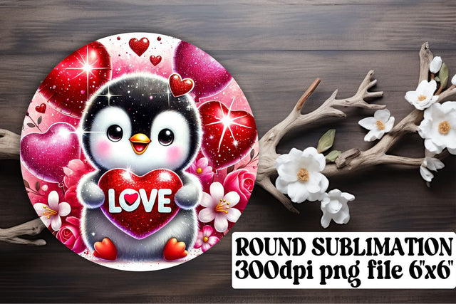 Creative keychain PNGs, perfect for round sublimation designs! , Valentines Sublimation afrosvg 