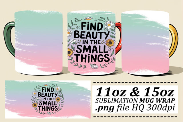 Creative mug wrap templates, make your mugs pop! , Quote Sublimation afrosvg 