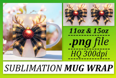 Creative mug wraps, express your unique style! , Xmas Sublimation afrosvg 