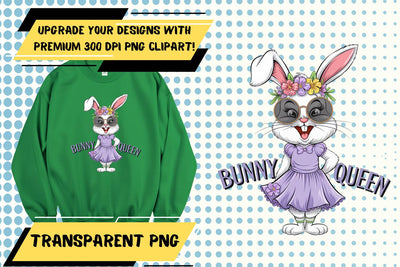 Creative PNG file, made for sublimation , Easter Bunny Sublimation HoodArtCraft 