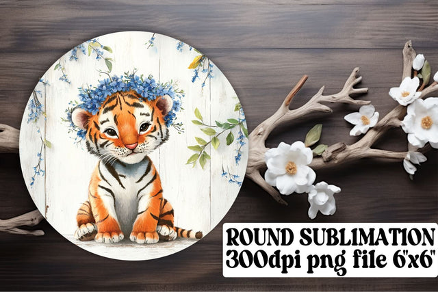 Creative round designs, sublimation-ready keychain PNGs! , Animals Sublimation afrosvg 