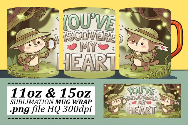 Creative templates for mugs, express your personality! , Love Sublimation afrosvg 