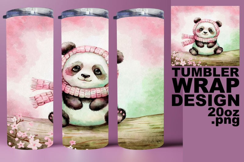 Creative tumbler design, perfect for DIY crafting! , Animals Sublimation HoodArtCraft 
