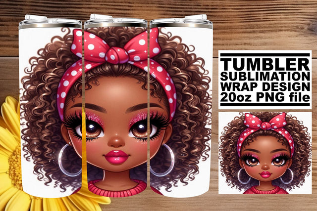 Creative tumbler designs, perfect for your sublimation needs! , Love Girl Sublimation afrosvg 
