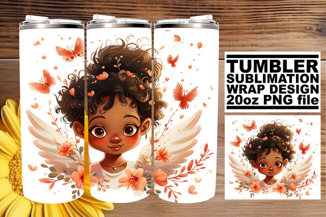 Creative Tumbler Sublimation Patterns - 20oz Sublimation afrosvg 