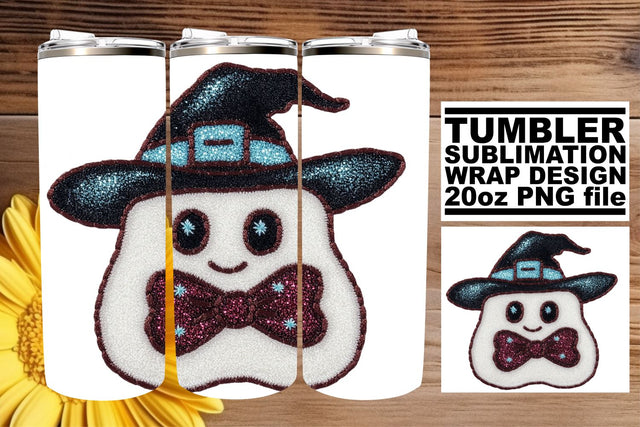 Creative tumbler wrap, elevate your sublimation experience! , Halloween Sublimation afrosvg 