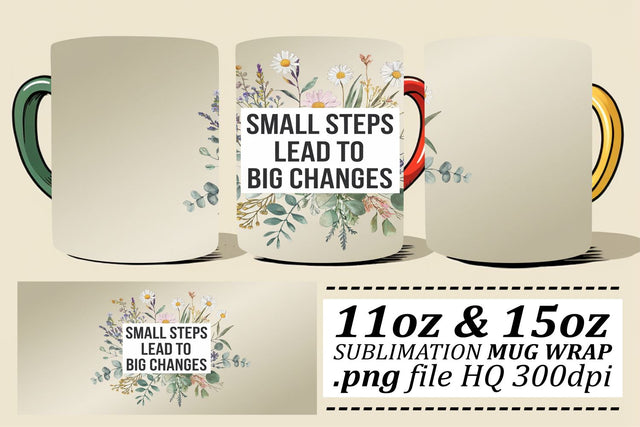 Creative wrap designs, add flair to your mugs! , Quote Sublimation afrosvg 