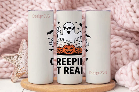 Creepin' It Real 20oz Tumbler Design Sublimation DesignSVG 