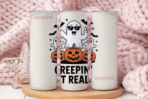 Creepin' It Real 20oz Tumbler Design Sublimation DesignSVG 