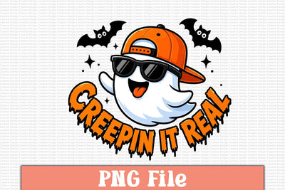 Creepin It Real PNG Sublimation Craftlabsvg24 