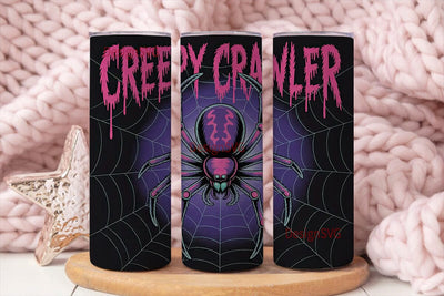 Creepy Crawler 20oz Tumbler Wrap Sublimation DesignSVG 