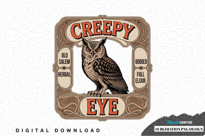 Creepy eye sublimation png design Sublimation Regulrcrative 