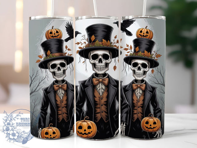 Creepy Gothic Halloween Scarecrow Tumbler, Creepy Scarecrow Wrap, 20oz Tumbler Sublimation, Gothic Fall Design, Haunted Harvest Tumbler, Spooky Scarecrow Art, Horror Autumn Wrap Sublimation ToriDesigns 