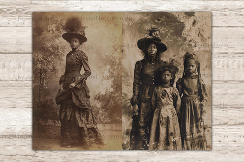 Creepy Junk Journal Paper | Vintage Photo Printable SVG GlamArtZhanna 