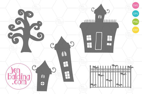 Creepy Scene Builder SVG Ikonart Design Shop 