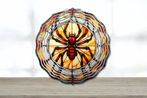 Creepy Spider Halloween Wind Spinner Sublimation Bundle Sublimation Regulrcrative 