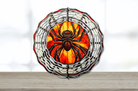 Creepy Spider Halloween Wind Spinner Sublimation Bundle Sublimation Regulrcrative 