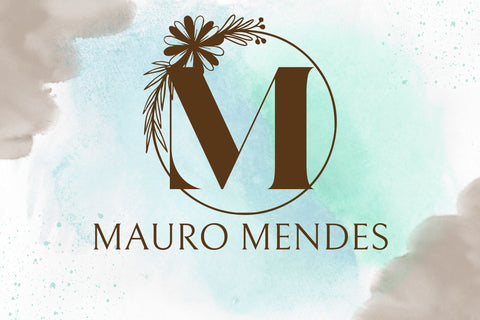 Crest Petal Monogram Font Dm Letter Studio 