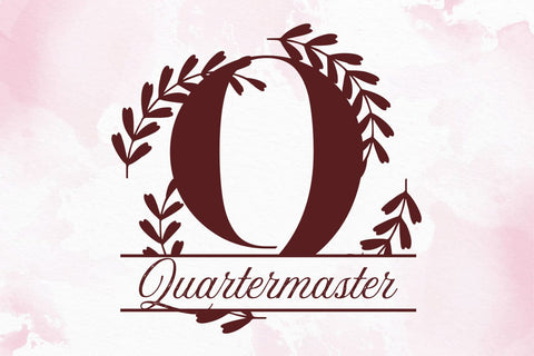 Crestoria Split Monogram Font Font Dm Letter Studio 