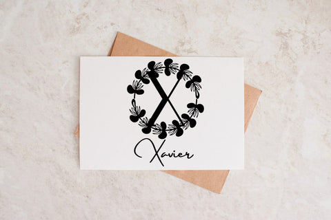 Crestoriax Monogram Font Font Dm Letter Studio 