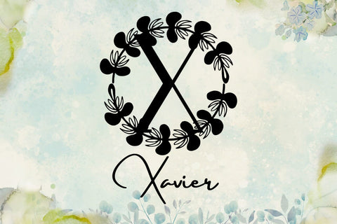 Crestoriax Monogram Font Font Dm Letter Studio 