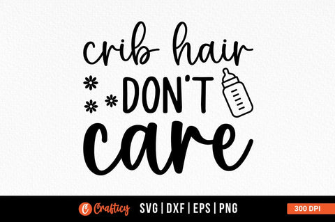 Crib hair dont SVG Design SVG Designangry 