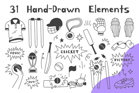 Cricket Doodles PNG Clipart Sublimation Rin Green 