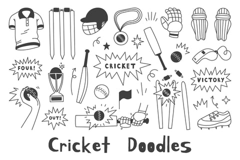 Cricket Doodles PNG Clipart Sublimation Rin Green 